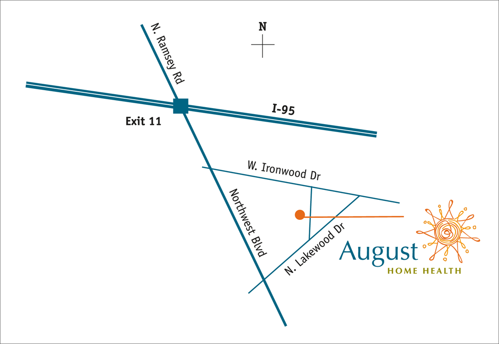 August Home Health Map